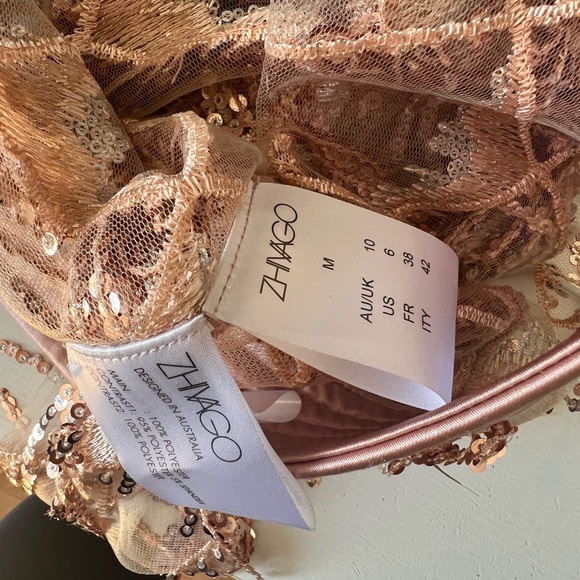 Zhivago one shoulder beaded top - Picture 4 of 7